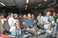 Pawan Fans Hungama at Sreeramulu Theatre